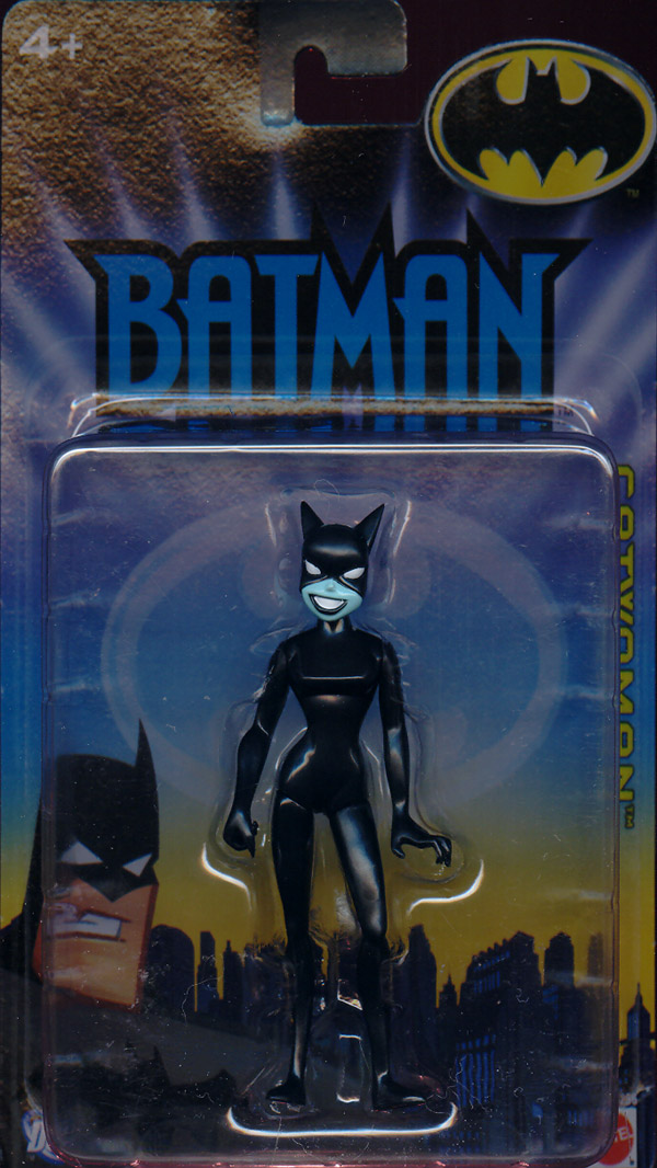 Catwoman 2005 Black Outfit Costume Batman Animated Mattel figure