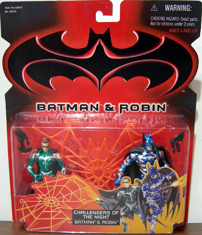 Batman & Robin Deluxe Glacier Battle Robin Action Figure Kenner 1997 W Card for sale online 