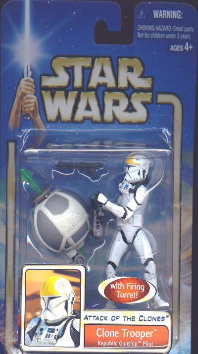 Clone Trooper Republic Gunship Pilot Star Wars Attack of the Clones 3.75" Action Figure