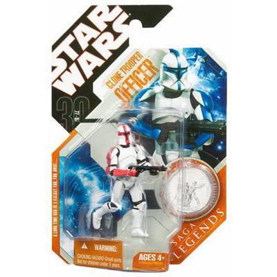 Clone Trooper Officer 30th Anniversary Saga Legends, red