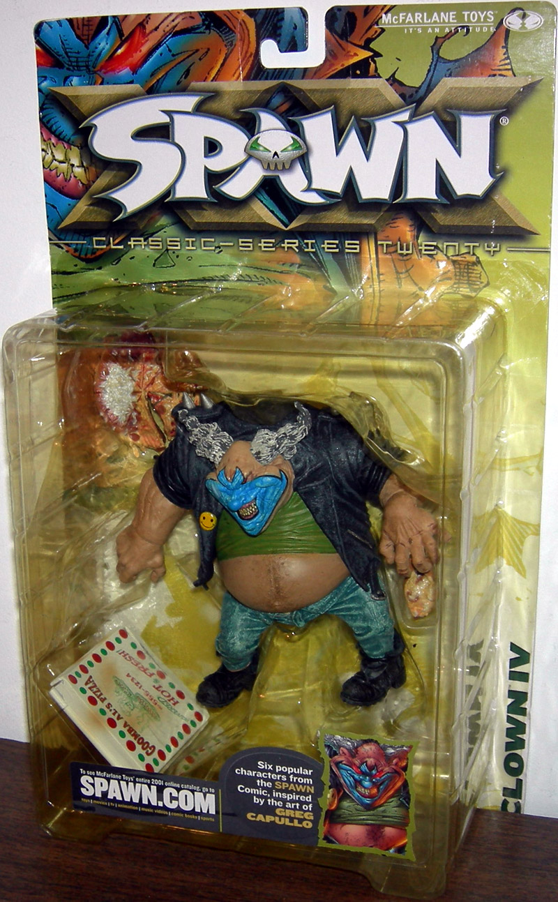 Clown IV Action Figure with Pizza McFaralne Toys