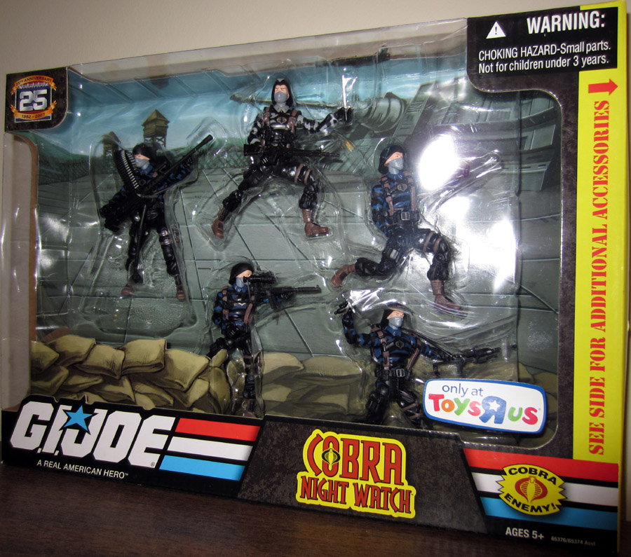 25th anniversary offers g.i joe cobra night watch