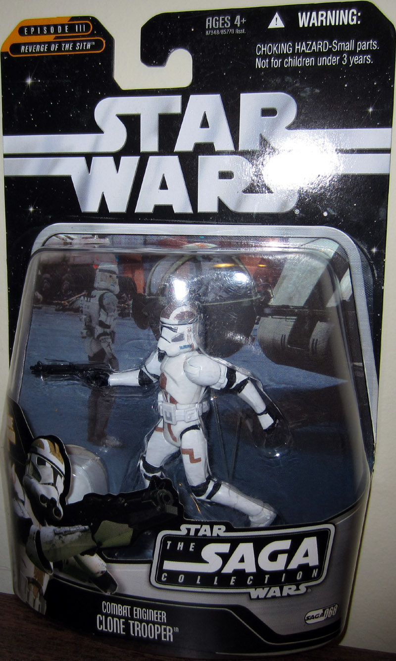 Combat Engineer Clone Trooper Action Figure Saga Collection 068