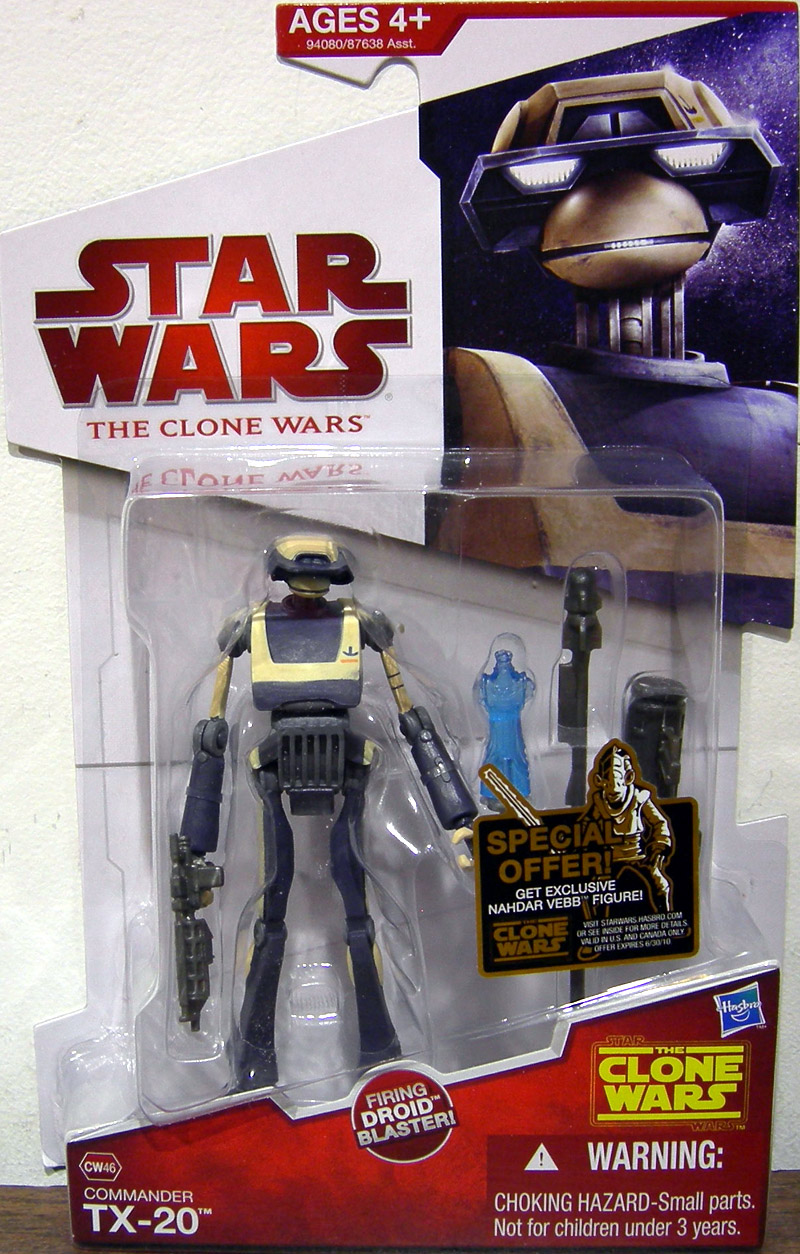 STAR WARS TX-20 フィギュア Amazon.com: Star Wars The Clone Wars Animated 3 3/4