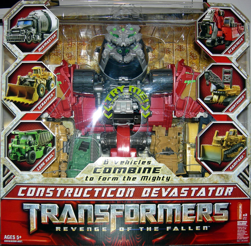 transformers revenge of the fallen constructicon devastator