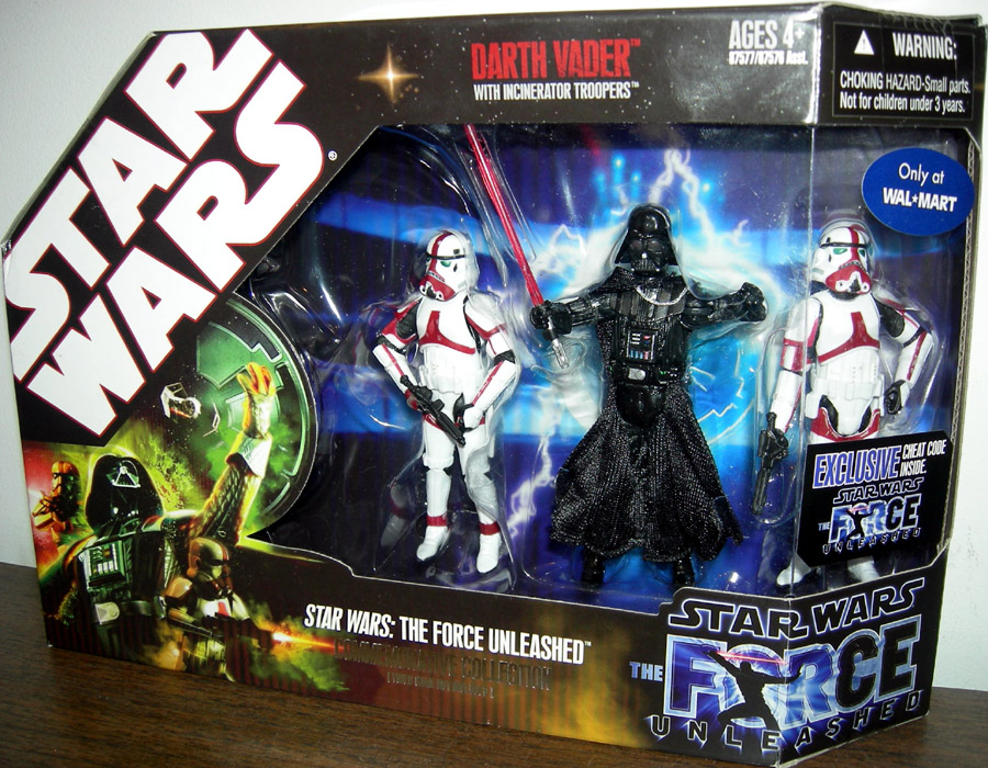 Star Wars- Force Unleashed Darth Vader Incinerator Troopers