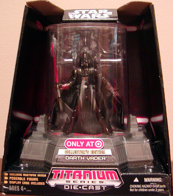 darth vader titanium series die cast