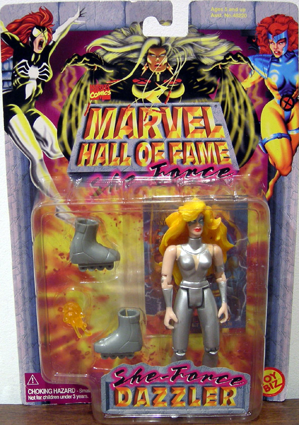 Marvel Hall Of Fame She-Force Dazzler Action Figure 