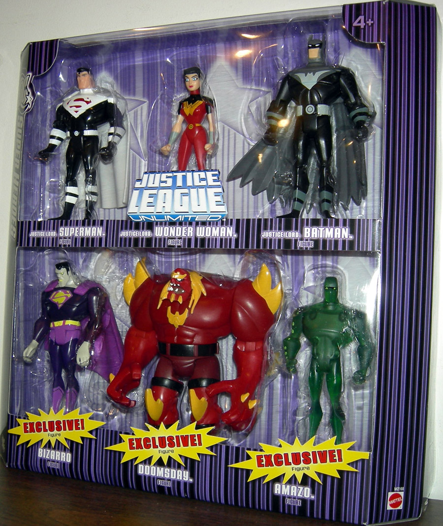 DC Super Heroes Batman Atom Huntress 2006 Justice League Mattel Figures A40 for sale online 