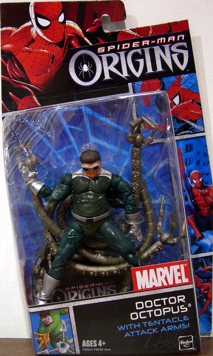 spider man origins figures