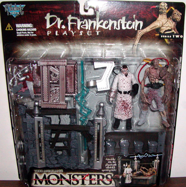 mcfarlane frankenstein playset