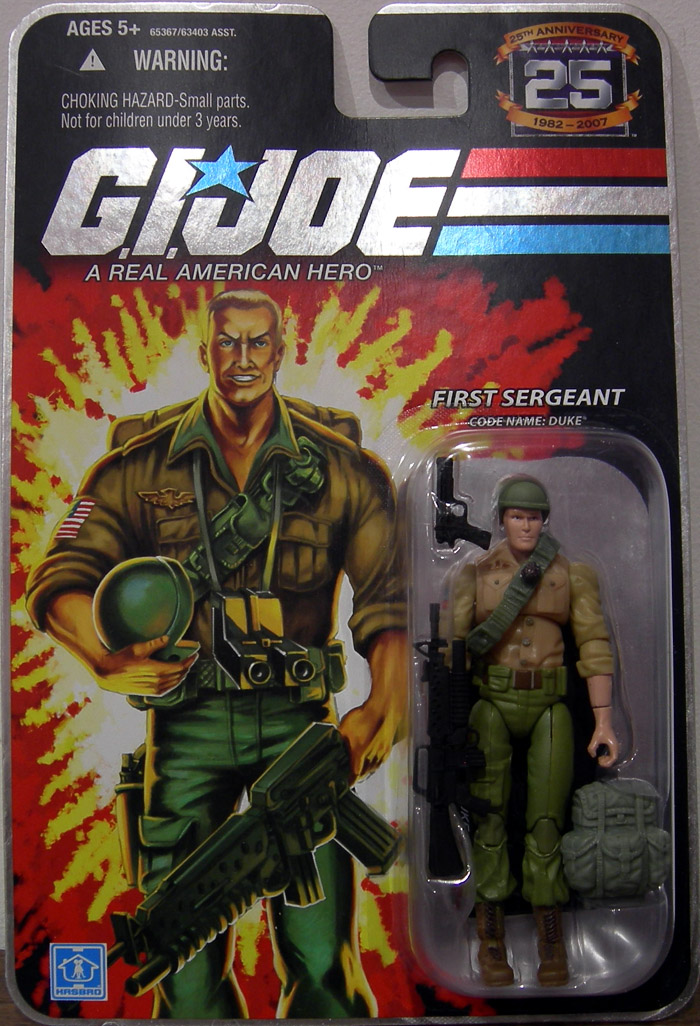 First Sergeant Code Name Duke Action Figure Hasbro