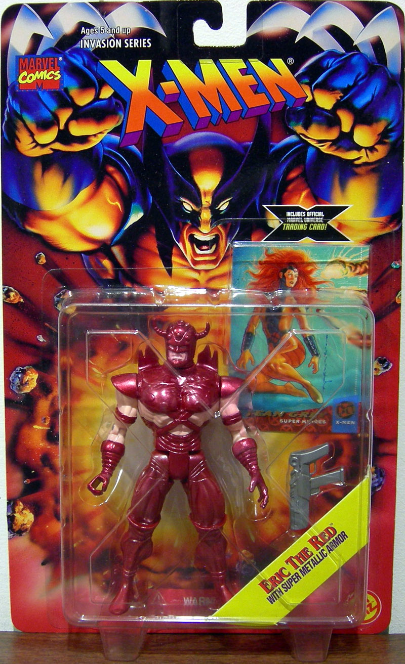 Eric the Red Action Figure X-Men Invasion Series Toy Biz