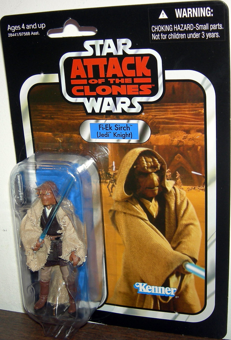 Fi-Ek Sirch Jedi Knight Action Figure VC49 Hasbro Kenner