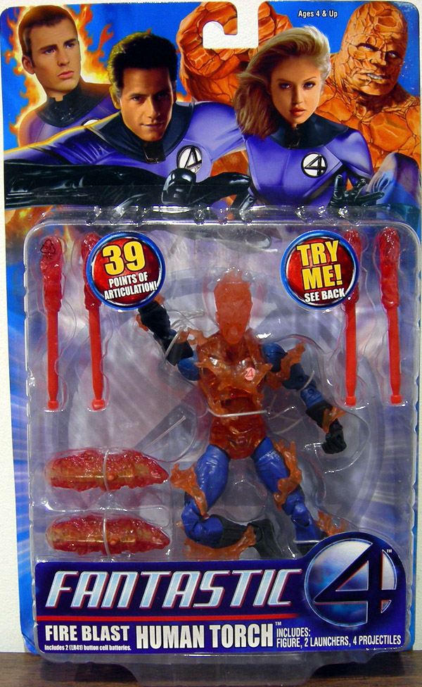human torch action figure
