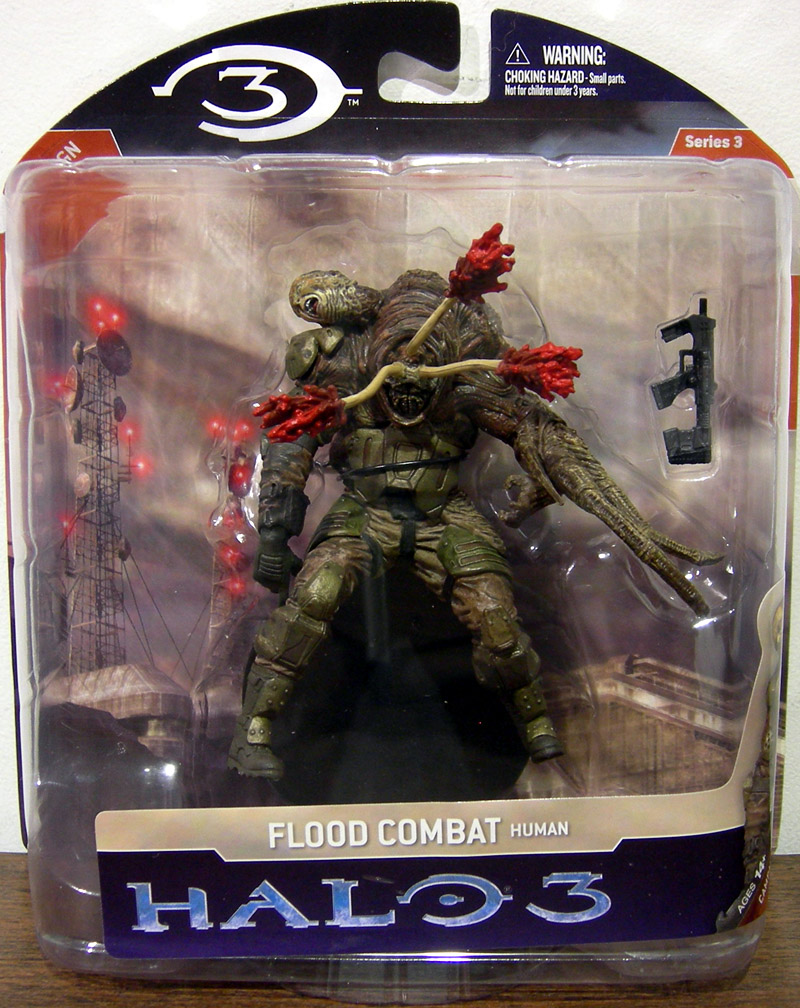 Flood Combat Human Halo 3 Series 3 action figure McFarlane