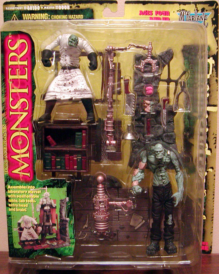 mcfarlane frankenstein playset