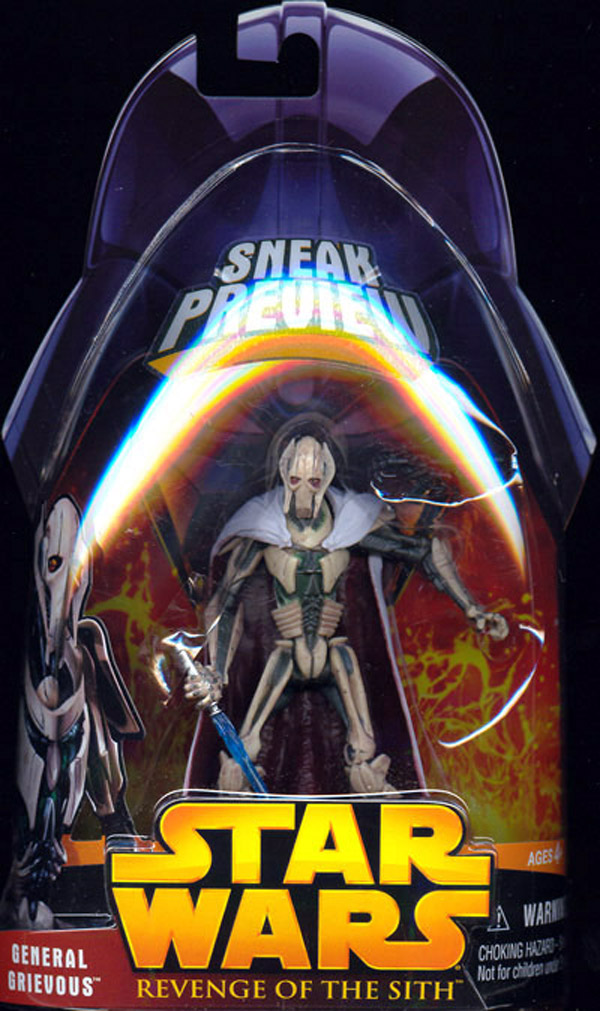 General Grievous Sneak Preview Action Figure Hasbro