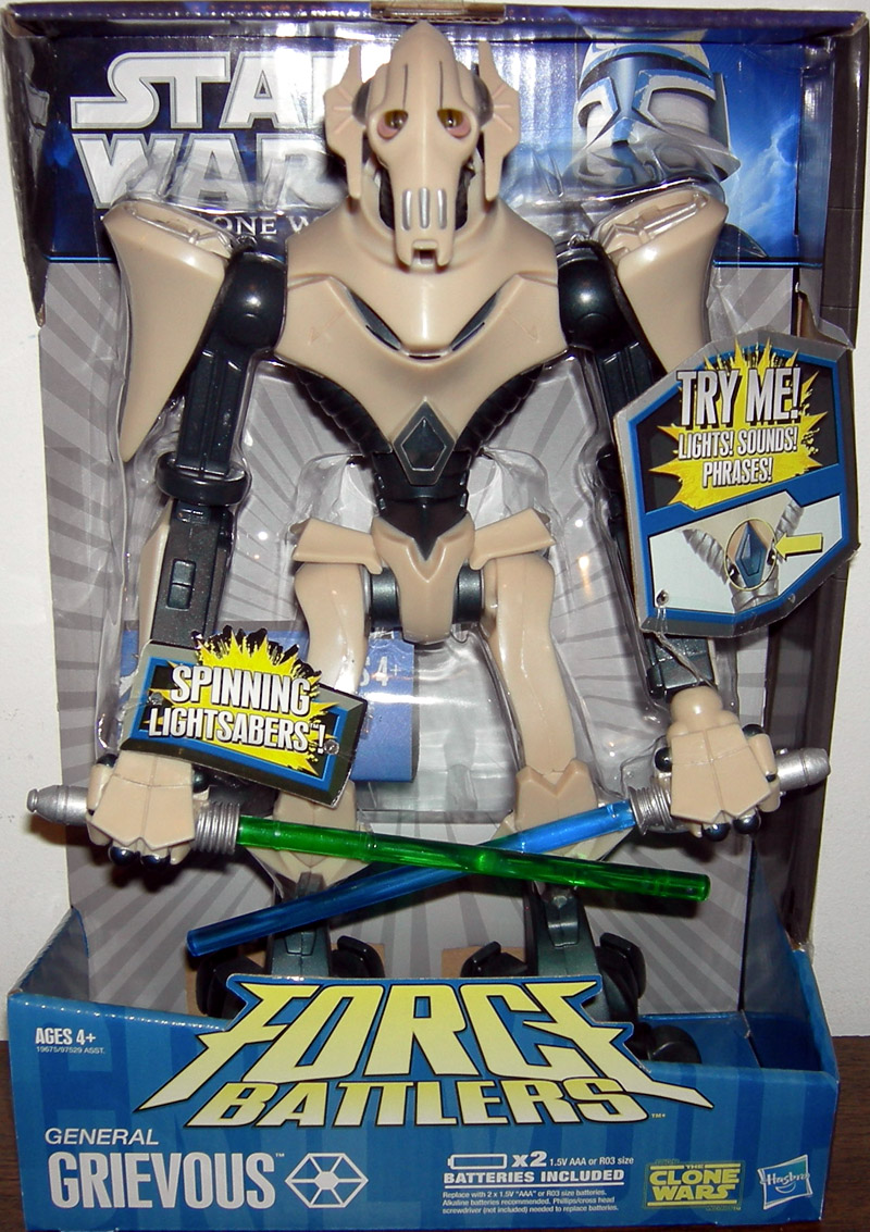 star wars force battlers general grievous