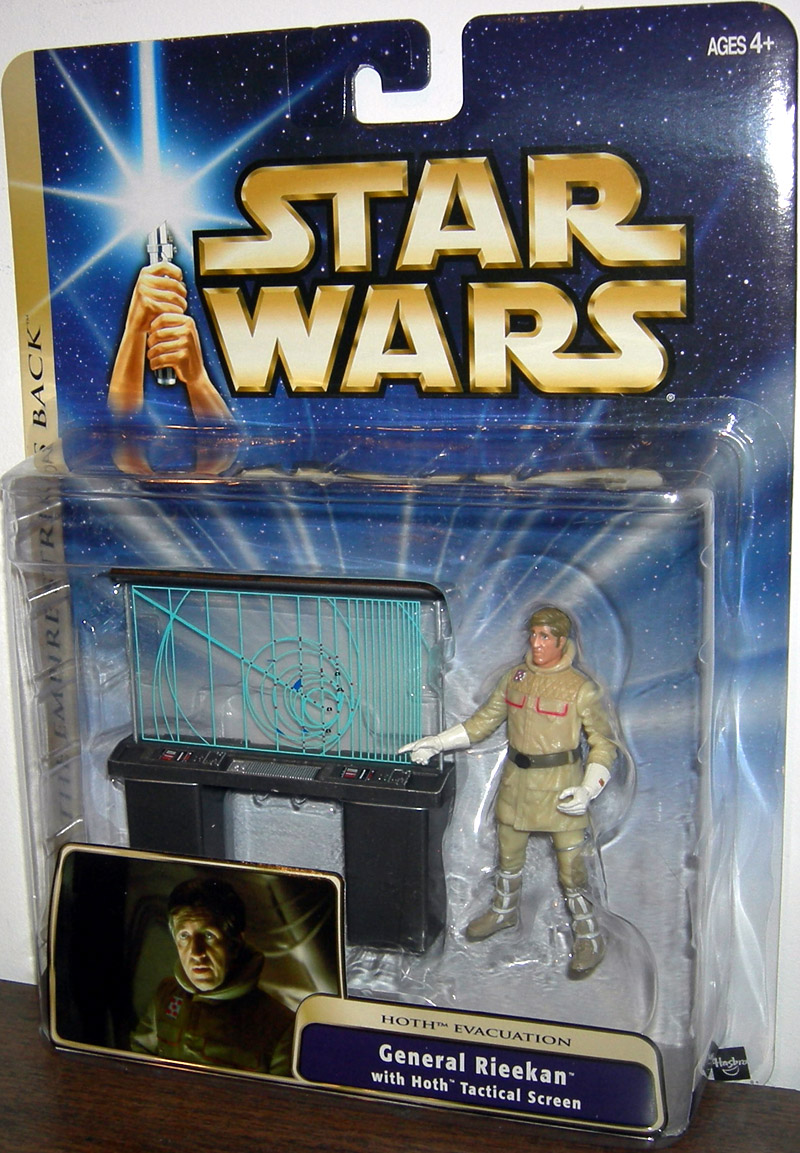 General Rieekan Figure Hoth Tactical Screen Star Wars