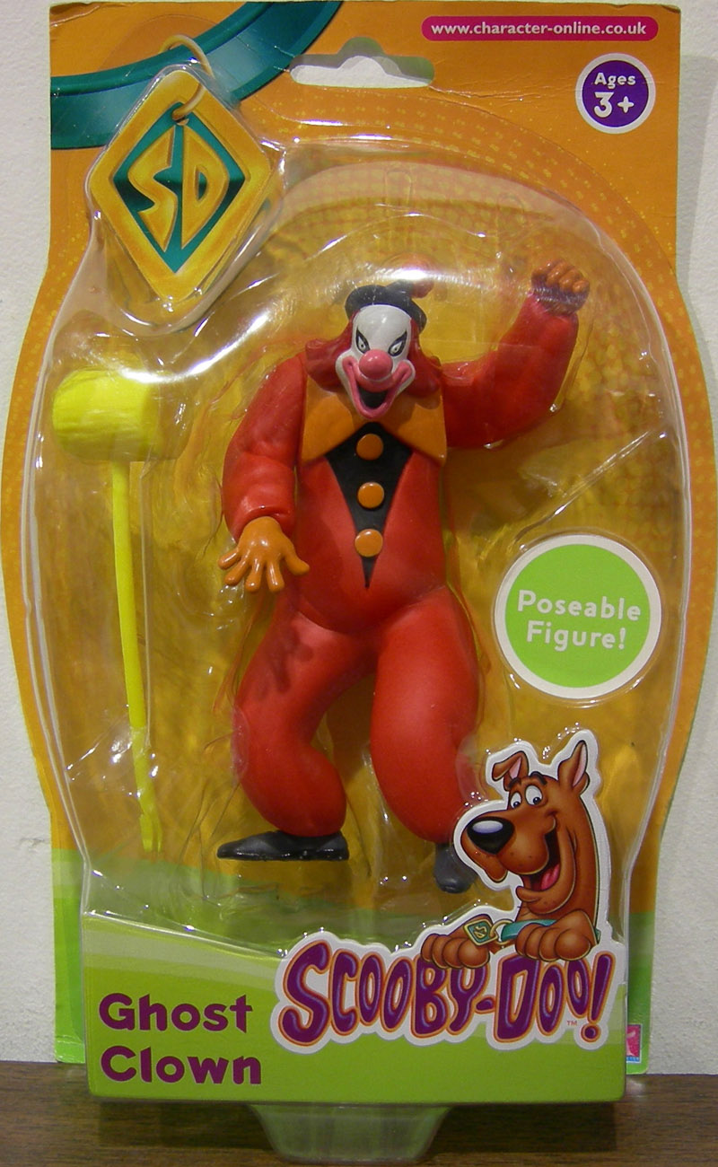 Details about   5" Scooby-Doo  Ghost Clown Classic Figure Hanna-Barbers Scooby Doo Toys #H2