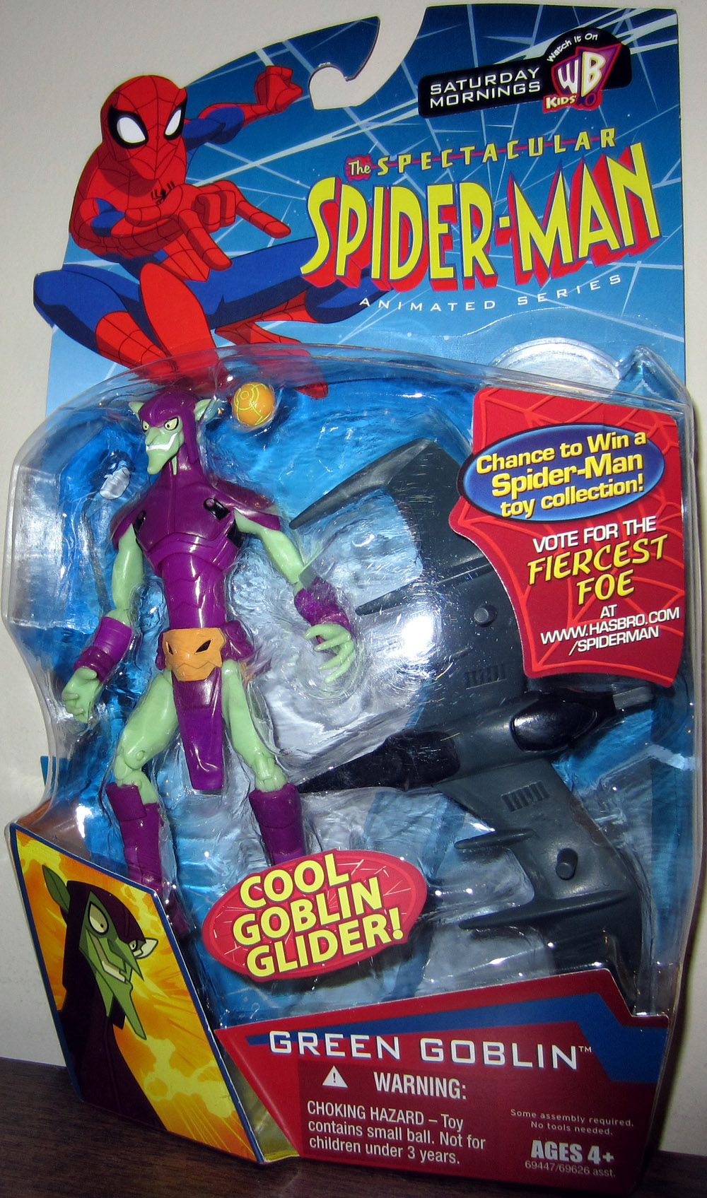 spectacular spiderman green goblin toy