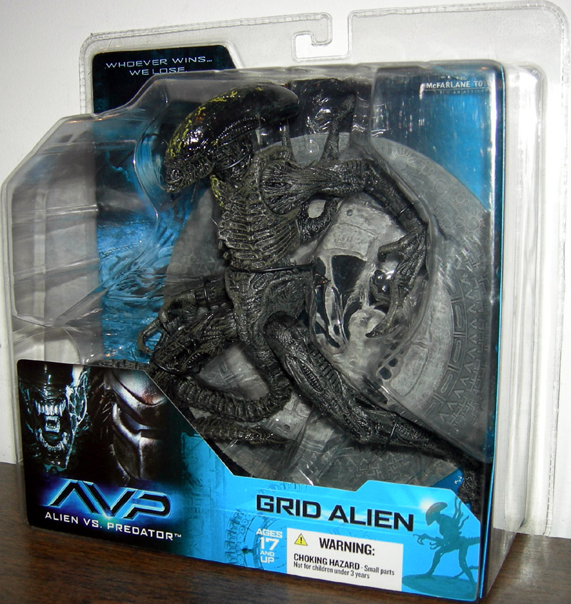 grid alien figure