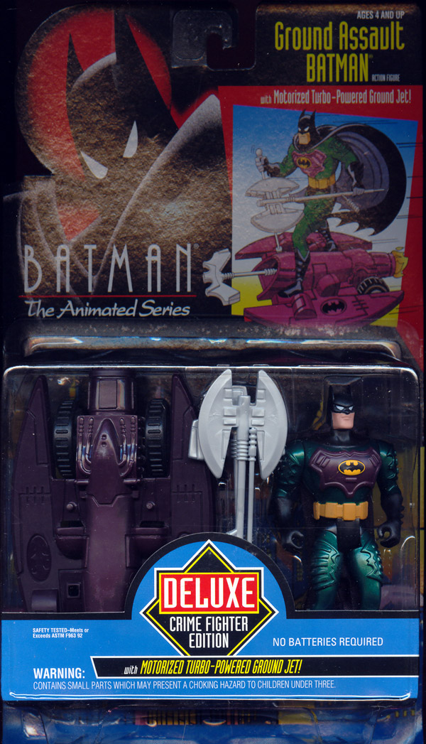 Ground Assault Batman Action Figure Animated Series Kenner