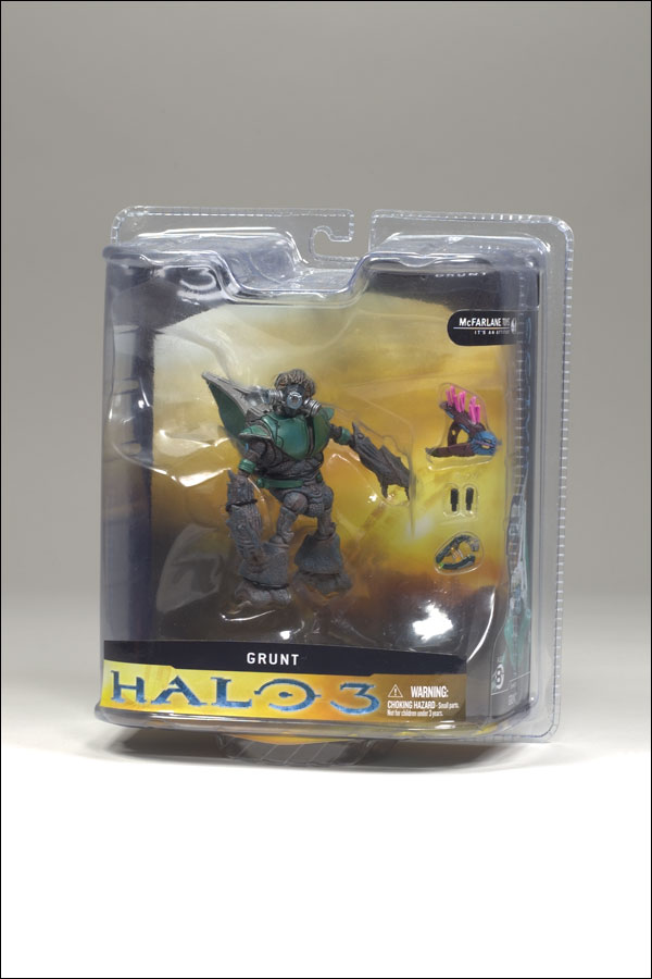 Grunt Halo 3 green armor Action Figure McFarlane.