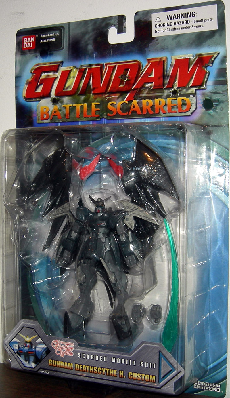 Gundam Deathscythe H Custom Battle Scarred Action Figure
