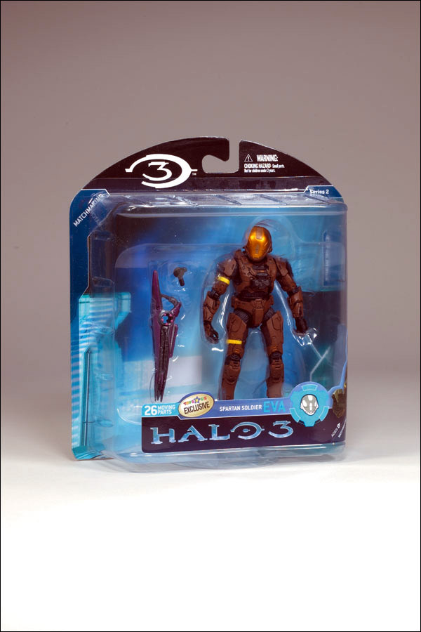 McFarlane Toys Halo Series 2 Spartan Soldier EVA Brown Toys 'R Us