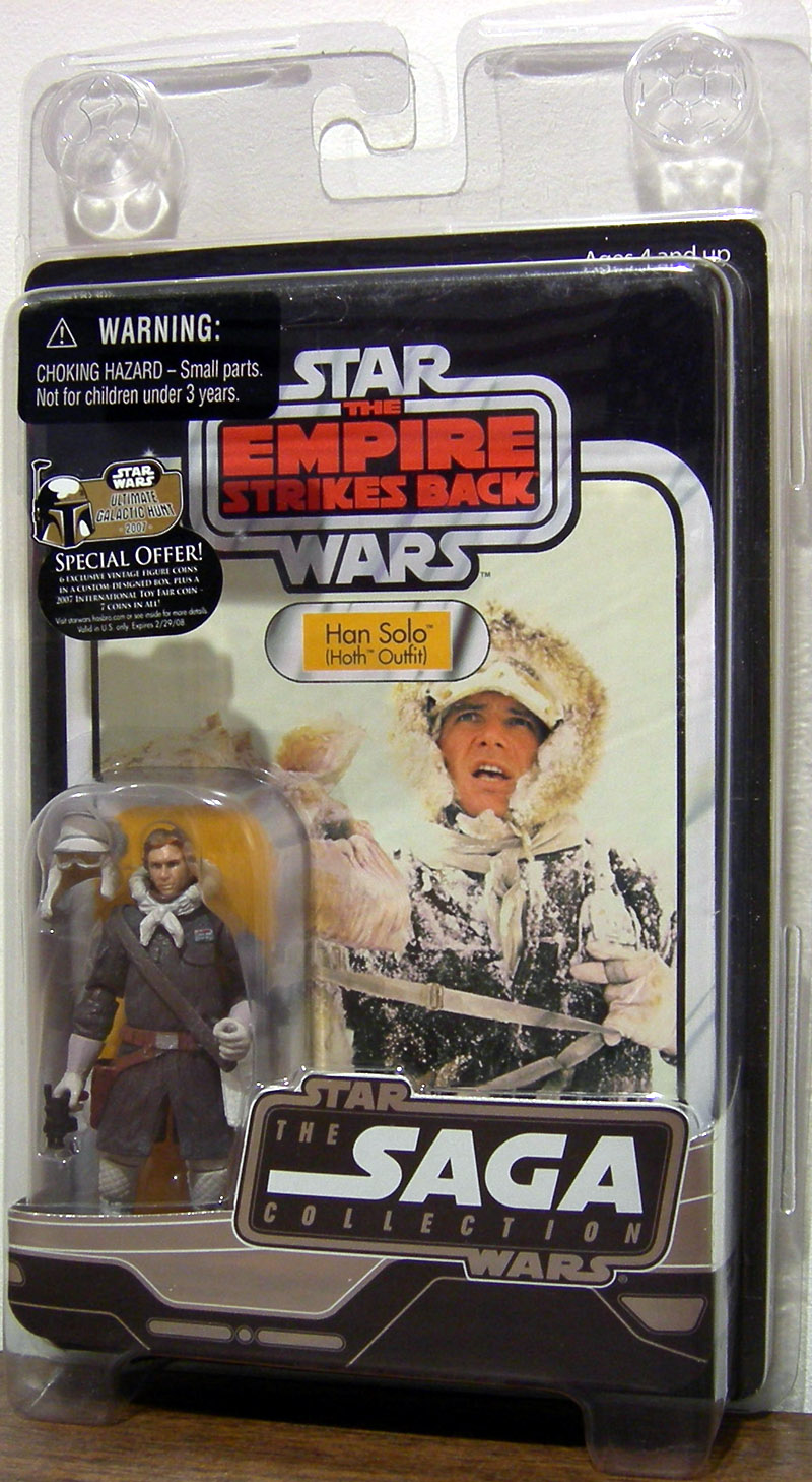 Han Solo in Hoth Outfit Action Figure Vintage Saga Collection