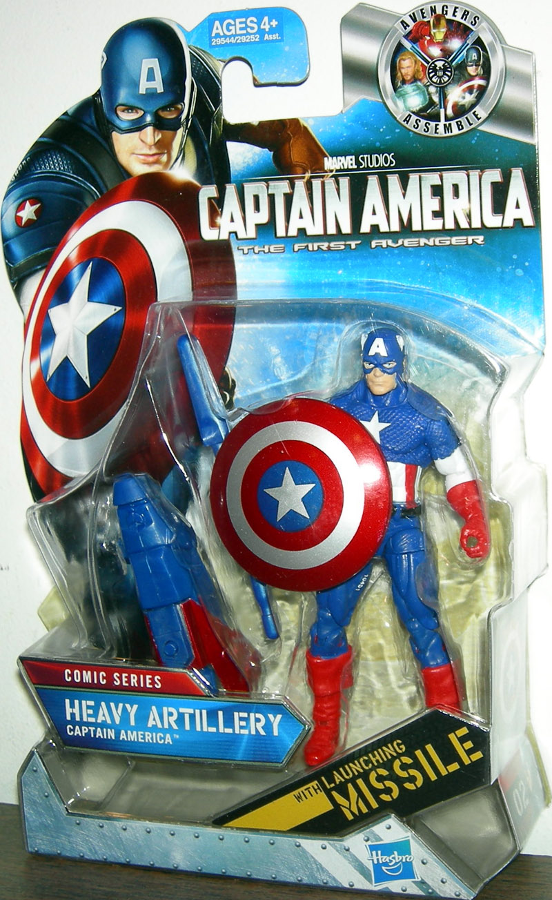 Heavy Artillery Captain America 02