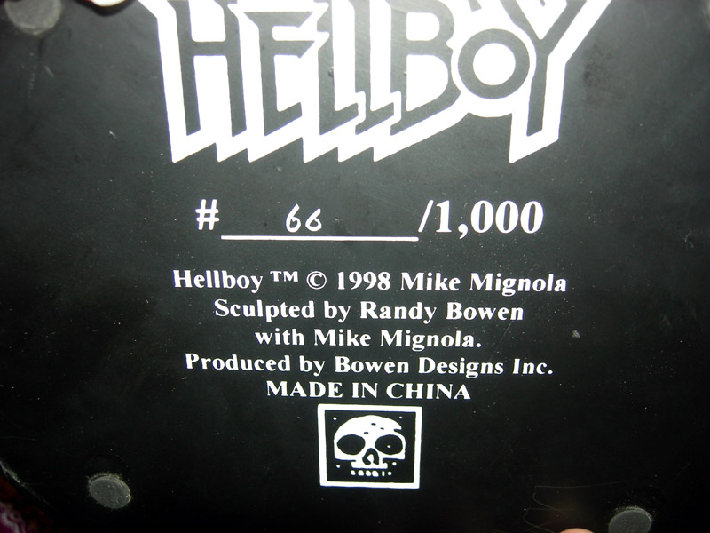 bowen hellboy statue
