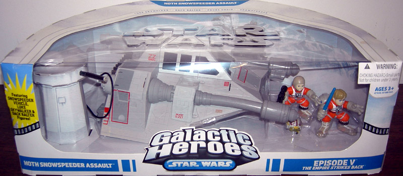 STAR WARS GALACTIC HEROES SNOWSPEEDER WITH FIGURE BRAND NEW & SEALED 