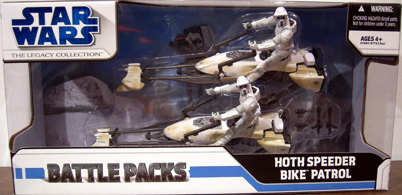 Hoth Speeder Bike Patrol Legacy Collection