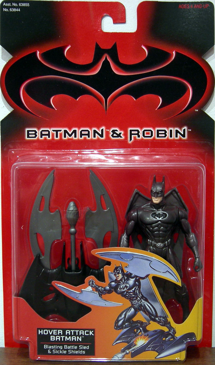 Batman and Robin Hover Attack Batman