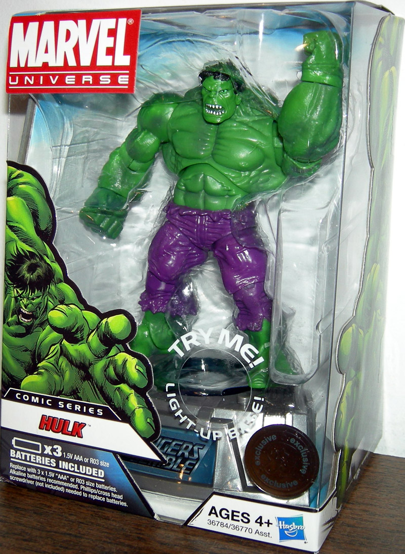 hulk marvel action figure