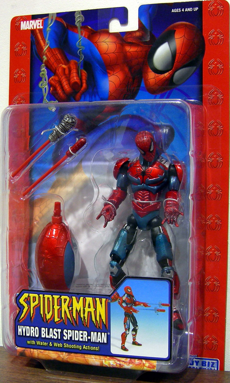 spider man blast gear action figure