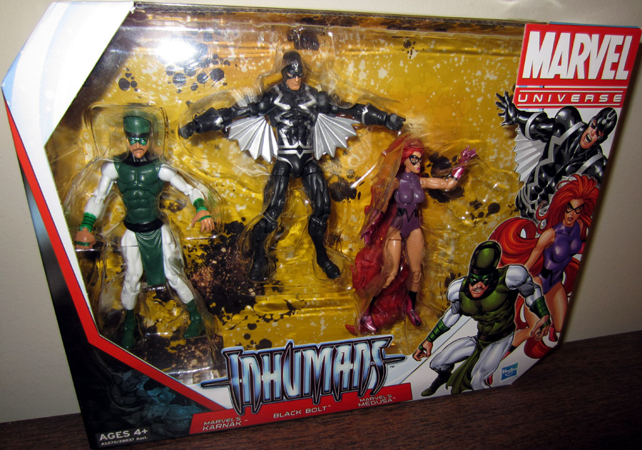 Inhumans Marvel Universe action figures Hasbro