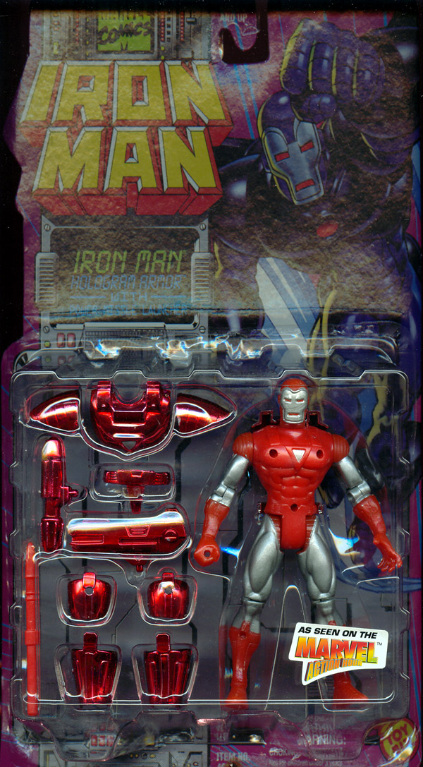 iron man hologram armor