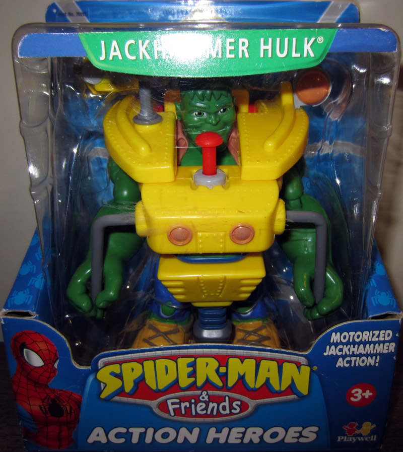 spidey and his amazing friends toys hulk
