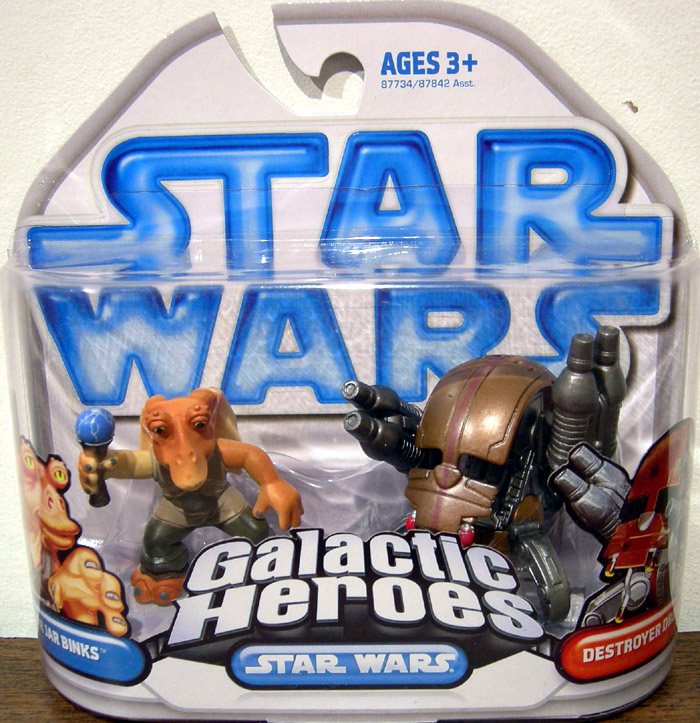 Details about   PROTOTYPE Ultra Rare Playskool Star Wars Galactic Heroes jar jar figure 