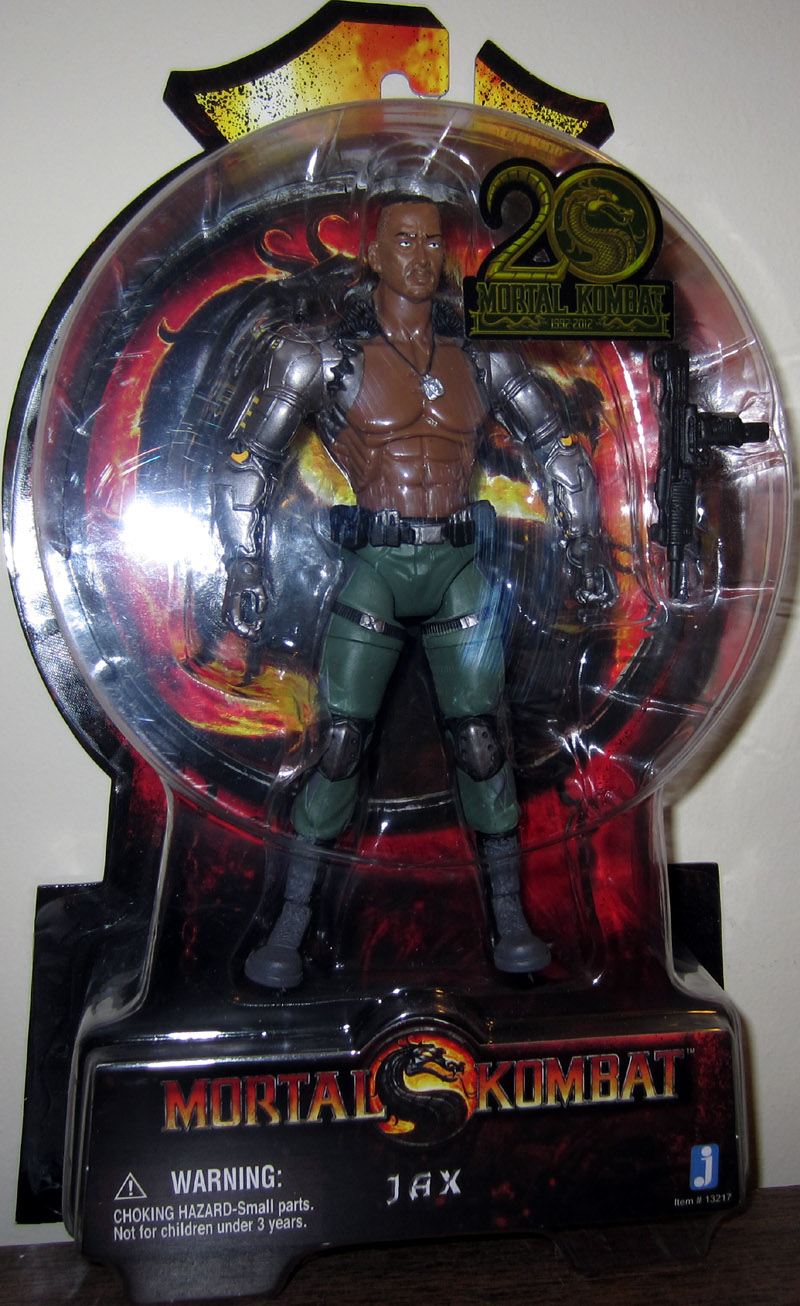 Jax Action Figure Mortal Kombat 20th 