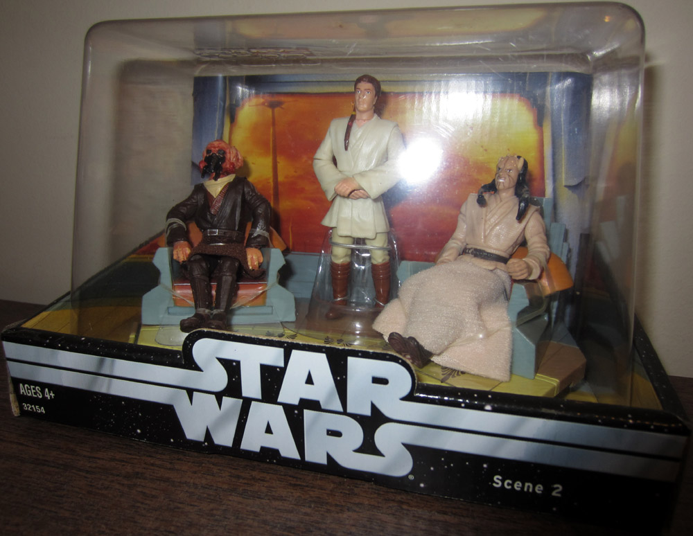 Jedi High Council Scene 2 Star Wars action figures