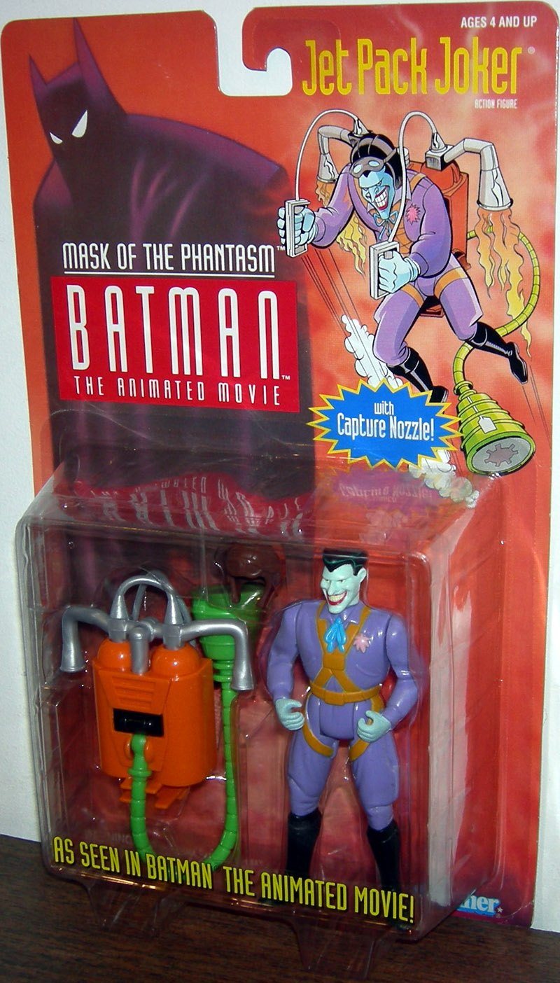 Batman Jet Paquet Joker Animé Film Masque De Phantasm Action Figurine État Neuf 