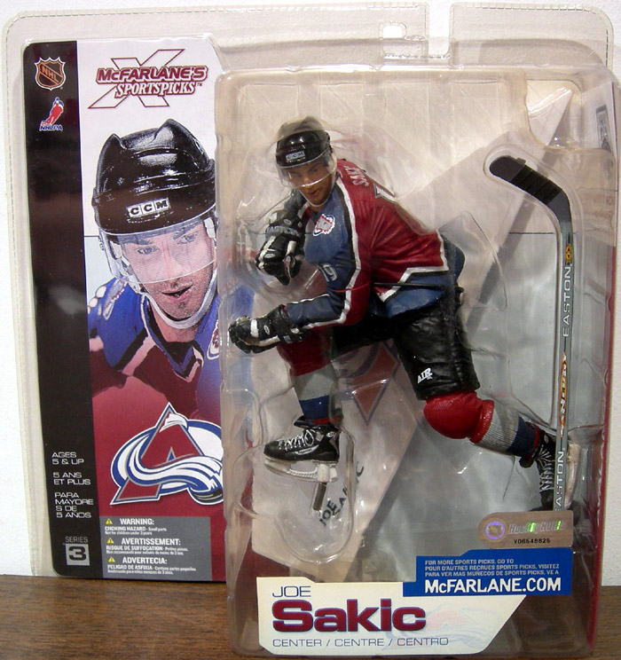 joe sakic action figure