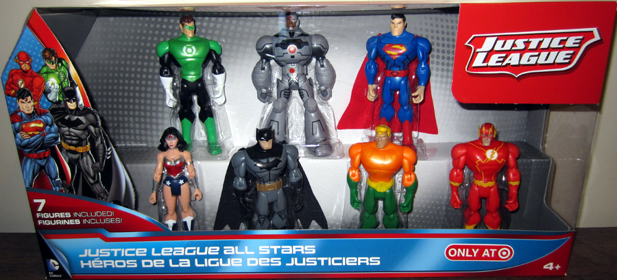 Justice League All Stars 7-Pack action 