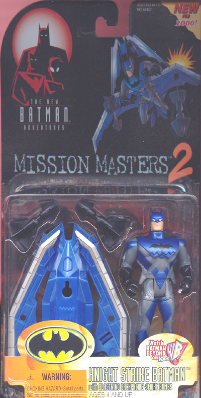 NEW BATMAN ADVENTURES Mission Masters 2 Knight Strike 1999 Hasbro 