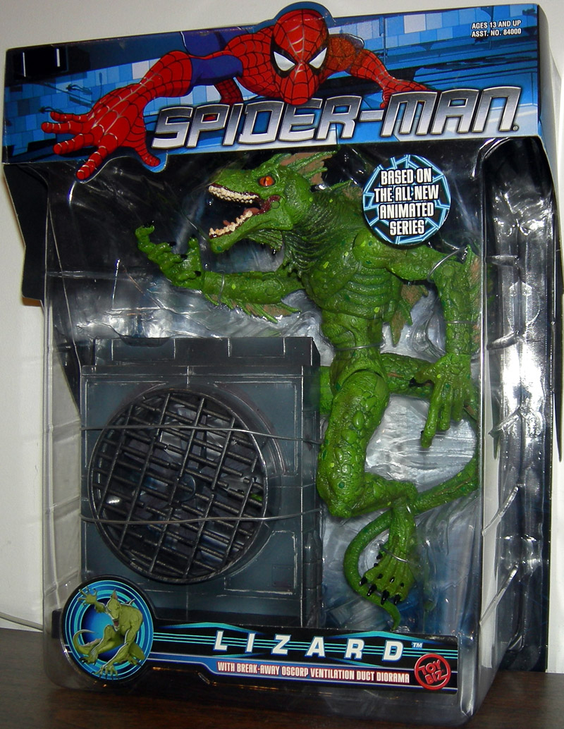 spider man lizard figure